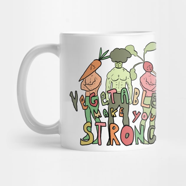 Vegetables make you Strong by Puun